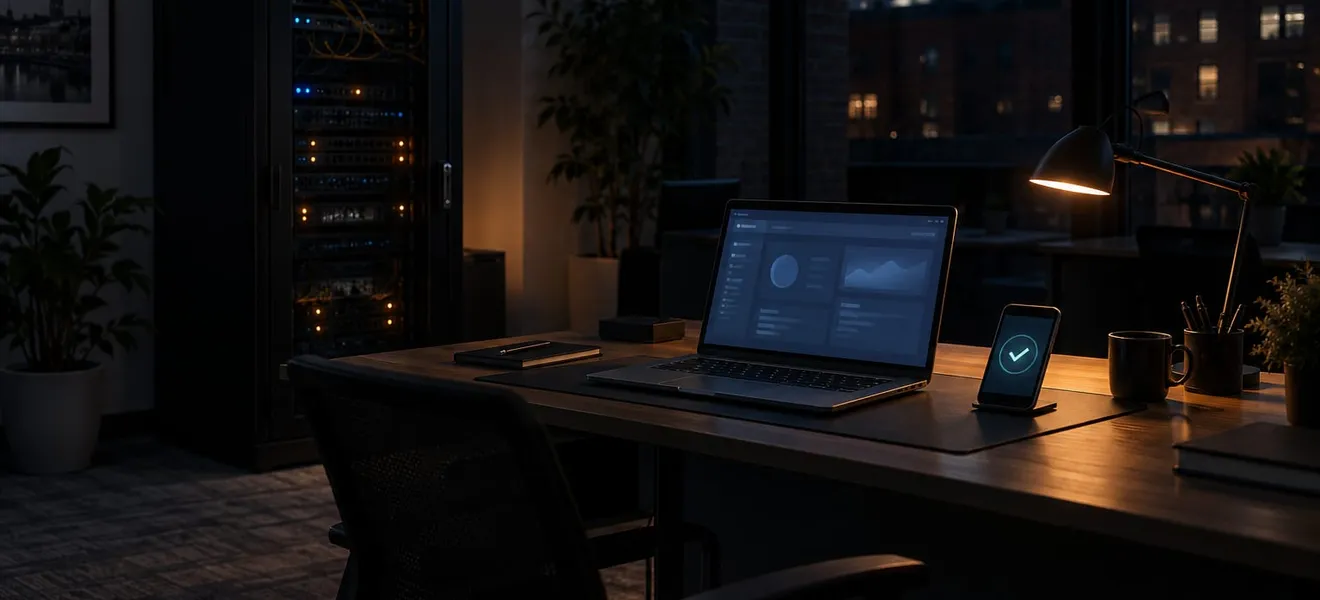 Small office devices set up for multi-factor sign-in