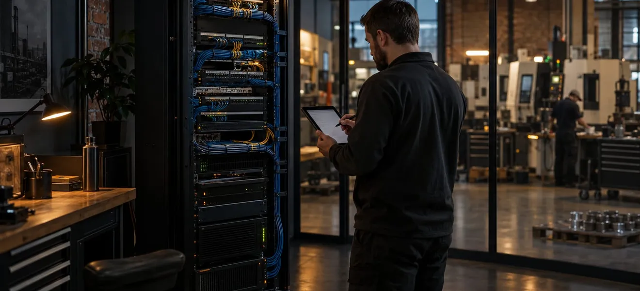 Stabilized shop-floor technology and network